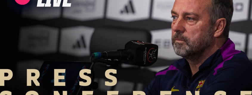 label.aria.barcelonabadge EN VIVO: Prepárate para la final con Hansi Flick El técnico del Barça afronta los medios de comunicación antes de la final de la Supercopa de España del domingo contra el primer equipo del Real Madrid label.aria.clock Hace 29 min