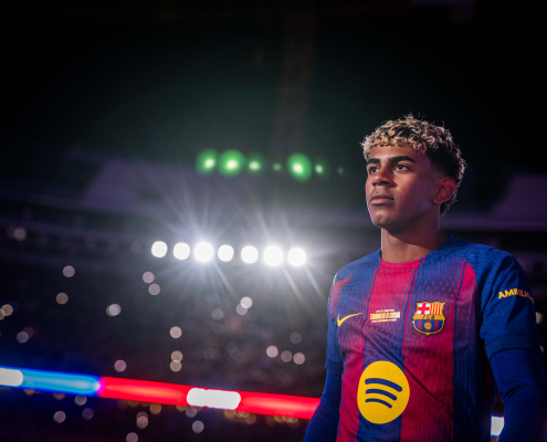 label.aria.barcelonabadge El 2026 empieza con exigencia Un derbi, la Supercopa y dos partidos de Champions... ¡Queda mucho mes por delante! Primer equipo label.aria.clock Hace 1 hora