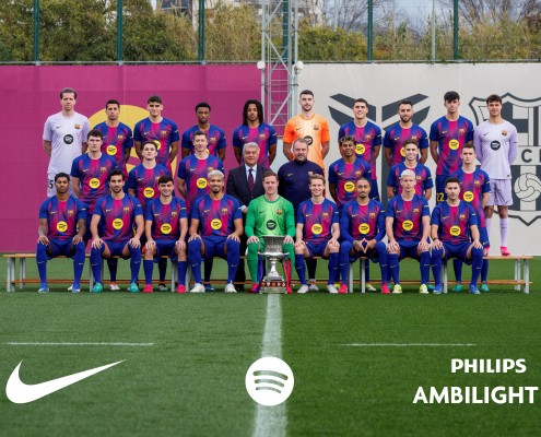 label.aria.barcelonabadge El Barça se hace la fotografía oficial 2025/26 La plantilla de Hansi Flick se hace la fotografía de esta temporada en la Ciutat Esportiva Joan Gamper Primer equipo label.aria.clock Hace 1 hora