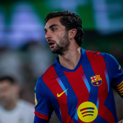 label.aria.barcelonabadge El capitán goleador Ferran Torres se estrenó el brazalete ante el Racing y ya ha marcado en las cuatro competiciones esta temporada Primer Equipo label.aria.clock Hace 1 hora