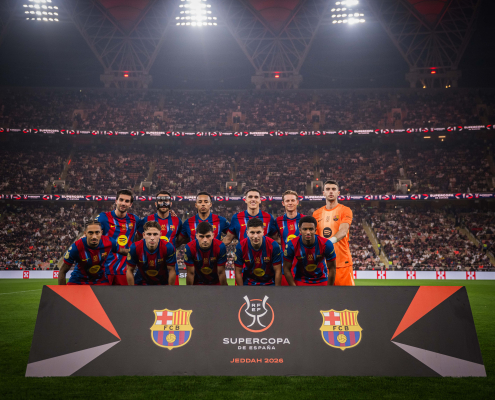label.aria.barcelonabadge El récord de 2020 igualado El Barça repite ante el Athletic Club una gesta no conseguida en los últimos cinco años Primer Equipo label.aria.clock Hace 3 horas