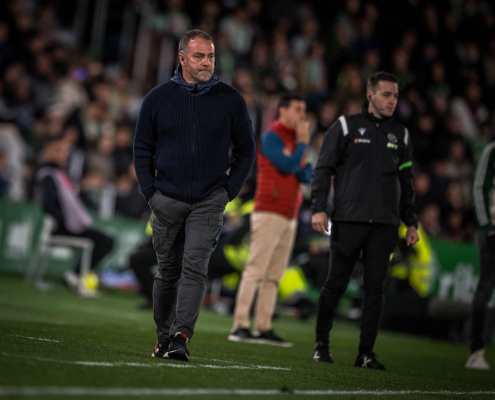 label.aria.barcelonabadge Flick: 'Hemos hecho un partido fantástico' Su equipo podría haber marcado muchos más goles, pero el entrenador se mostró encantado con el resultado Primer Equipo label.aria.clock Hace 1 hora