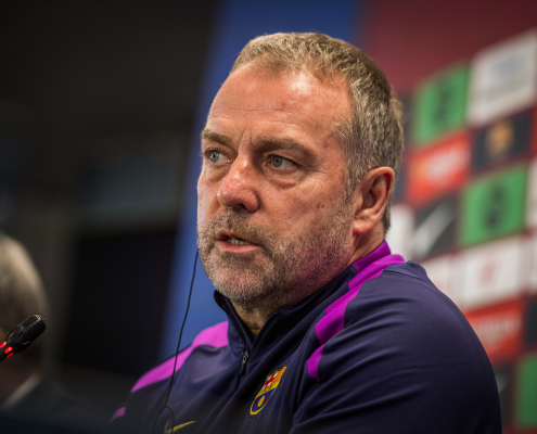 label.aria.barcelonabadge Flick: 'Me gusta ver al Elche' La rueda de prensa del viernes antes del partido de Liga también incluyó muchas preguntas sobre el primer equipo de la Liga de Campeones label.aria.clock hace 1 hora