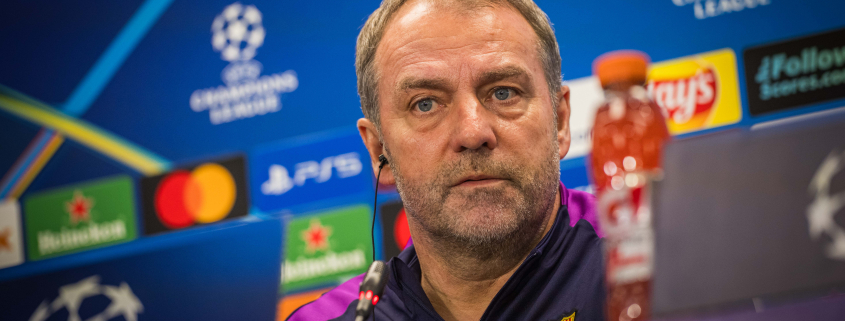 label.aria.barcelonabadge Flick quiere goles El entrenador del FC Barcelona con su visión de cara a la cita de la Liga de Campeones del miércoles con el primer equipo de Copenhague label.aria.clock Hace 1 hora