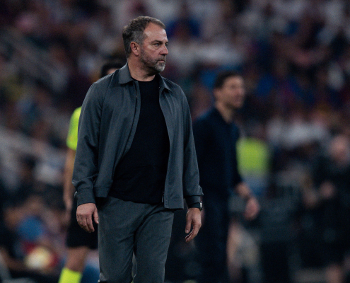 label.aria.barcelonabadge Hansi Flick 'orgulloso' de su equipo El técnico del FC Barcelona se mostró encantado con la actuación de su equipo en la final de la Supercopa de España ante el primer equipo del Real Madrid label.aria.clock Hace 2 horas
