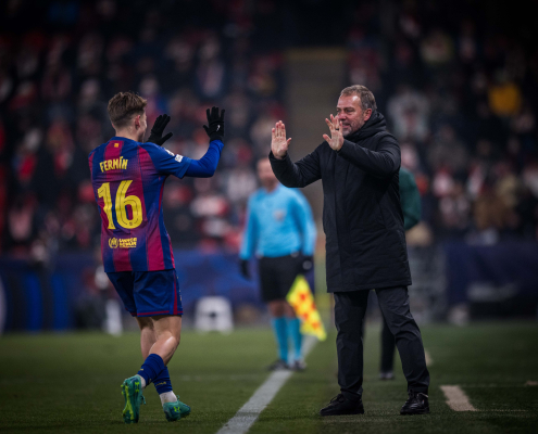 label.aria.barcelonabadge Otro regreso de la colección La reputación del FC Barcelona de luchar desde atrás continúa. ¡En Praga lo hicieron por octava vez esta temporada! Primer equipo label.aria.clock Hace 1 hora