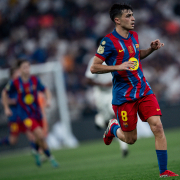 label.aria.barcelonabadge Pedri, segundo en la lista de partidos históricos del conjunto canario El centrocampista del Barça supera a Gerardo Miranda y ahora sólo le supera Pedro Rodríguez Primer Equipo label.aria.clock Hace 22 horas