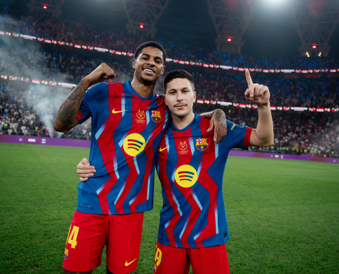 label.aria.barcelonabadge Primera Supercopa para seis blaugranas Joan García, Rashford, Roony, más Dro, Jofre y Tommy Marqués del Barça Atlètic consiguen su primera Supercopa El primer equipo label.aria.clock Hace 1 hora