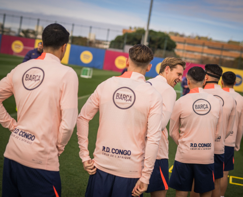 label.aria.barcelonabadge Sesión de recuperación La Real Sociedad, ahora protagonista tras conseguir el pase a cuartos de final de la Copa del Rey Primer equipo label.aria.clock Hace 14 Mins