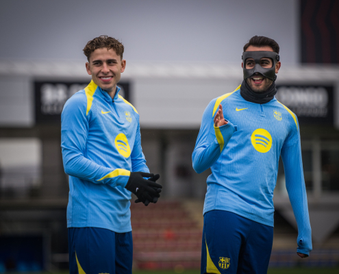 label.aria.barcelonabadge Todo listo para el Oviedo El FC Barcelona ultima los preparativos para el partido del domingo en casa ante el primer equipo asturiano label.aria.clock Hace 2 horas