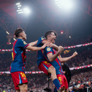 label.aria.barcelonabadge XVI Supercopa de España Tras derrotar a Athletic Club y Real Madrid, los blaugranas suman un título más a su amplio palmarés Primer Equipo label.aria.clock hace 4 horas