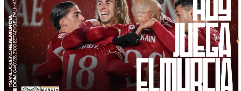 Hoy juega el Murcia: At. Sanluqueño – Real Murcia C.F.