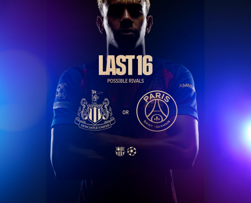 label.aria.barcelonabadge Es Newcastle United o PSG Con los play-offs finalizados, los blaugranes ya saben que se enfrentarán al equipo de la Premier League o al vigente campeón de cara al sorteo del viernes Primer Equipo label.aria.clock hace 1 hora