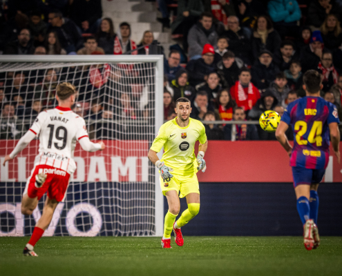 label.aria.barcelonabadge Joan García, MVP sin premio Pese a una de sus mejores actuaciones desde que llegó al FC Barcelona, ​​el portero se vio perjudicado en el primer equipo del Girona label.aria.clock 17 feb 26