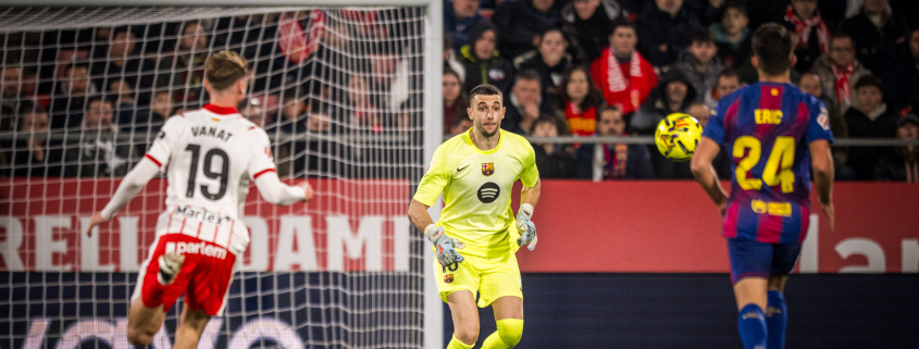 label.aria.barcelonabadge Joan García, MVP sin premio Pese a una de sus mejores actuaciones desde que llegó al FC Barcelona, el portero se vio perjudicado en el primer equipo del Girona label.aria.clock 17 feb 26