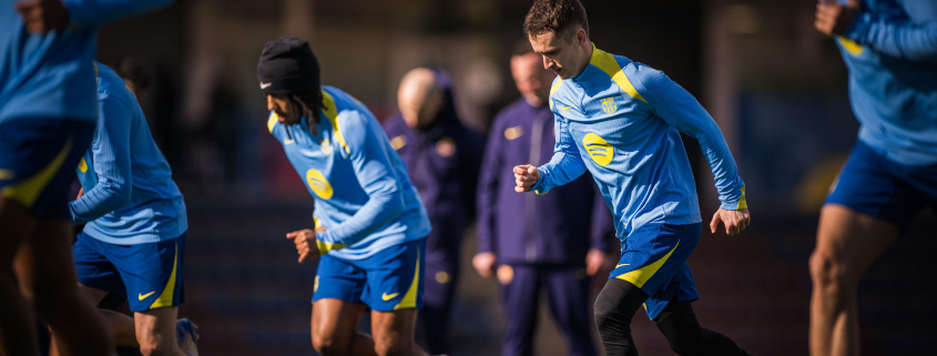 label.aria.barcelonabadge Listos para Mallorca El último entrenamiento antes del partido de liga del sábado Primer equipo label.aria.clock Hace 6 min