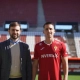 Juanto Ortuño, presentado como nuevo jugador del Real Murcia