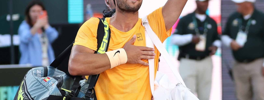 Alcaraz ve frenada su racha en las semifinales de Indian Wells ante Medvedev