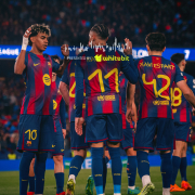 label.aria.barcelonabadge 7-2 contra Newcastle, el mejor momento del mes Gran victoria para confirmar el puesto en los cuartos de final de la UCL superó a las otras tres opciones Primer equipo label.aria.clock Hace 41 minutos