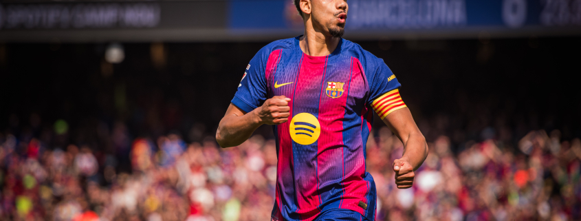 label.aria.barcelonabadge Araujo vuelve a marcar El uruguayo marcó por cuarta vez esta temporada, igualando así su mayor registro histórico con el primer equipo del FC Barcelona label.aria.clock Hace 1 hora
