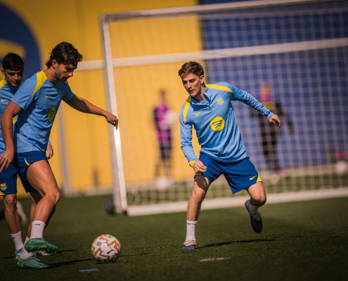 label.aria.barcelonabadge Centrado en el Rayo El viernes trae un entrenamiento para los jugadores con todas las miradas puestas en el partido del domingo en Spotify Camp Nou Primer equipo label.aria.clock Hace 33 Mins
