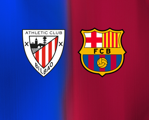 label.aria.barcelonabadge Cuándo y dónde ver el Athletic Club-Barça Horarios y emisoras internacionales del próximo choque de LaLiga en el estadio de San Mamés Primer equipo label.aria.clock Hace 1 hora
