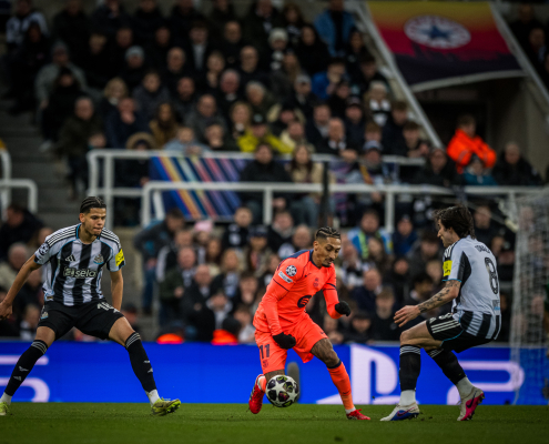 label.aria.barcelonabadge Formidable fuera de casa El equipo inglés suma dos victorias, dos empates y una derrota fuera de casa esta temporada en el primer equipo de Europa label.aria.clock Hace 13 minutos