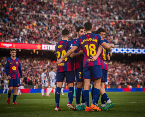 label.aria.barcelonabadge Marzo trae partidos clave de la Copa del Rey, la Liga de Campeones y tres jornadas de LaLiga antes del parón internacional en lo que parece un mes clave para la suerte del primer equipo del equipo de Hansi Flick label.aria.clock Hace 34 minutos
