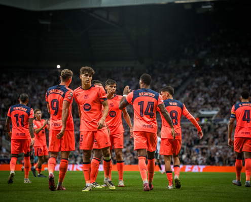 label.aria.barcelonabadge Newcastle-Barça: ¿Lo sabías? El esperado choque de la Liga de Campeones en hechos y cifras para que estés al día antes del partido Primer Equipo label.aria.clock Hace 11 horas