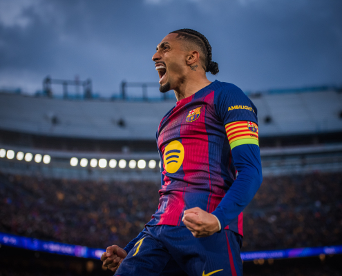 label.aria.barcelonabadge Raphinha sale a la palestra Su magnífica actuación ante el Newcastle demuestra que el brasileño está en gran forma para la parte decisiva de la temporada Primer Equipo label.aria.clock Hace 53 Mins