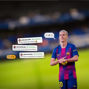 label.aria.barcelonabadge Tú preguntas, Olmo responde Los miembros de la comunidad del canal YouTube del Barça pueden plantear sus dudas al centrocampista ofensivo del primer equipo label.aria.clock Hace 34 Mins