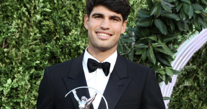 Carlos Alcaraz ya tiene su Laureus como