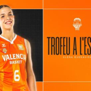 Elena Buenavida, premiada por la afición taronja con el Trofeo Esfuerzo 2025-26