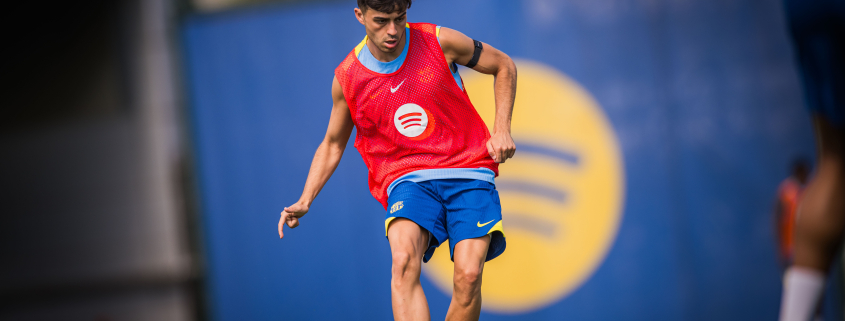 Escudo del FC Barcelona Horario de Liga Más entrenamientos a medida que se acerca el partido contra el Celta en Spotify Camp Nou Primer Equipo Noticia publicada hace 1 hora