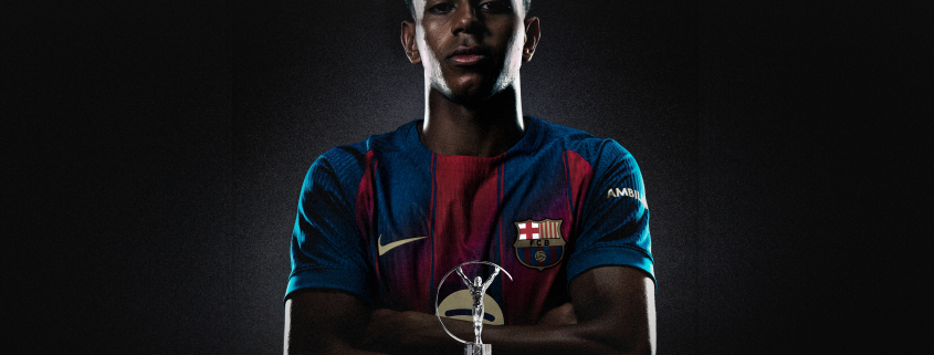 Escudo del FC Barcelona Premio Laureus para Lamine Yamal Es el segundo galardón que recibe el joven delantero azulgrana tras ser elegido Deportista Revelación del Año 2025 Primer Equipo Noticia publicada hace 56 Minutos