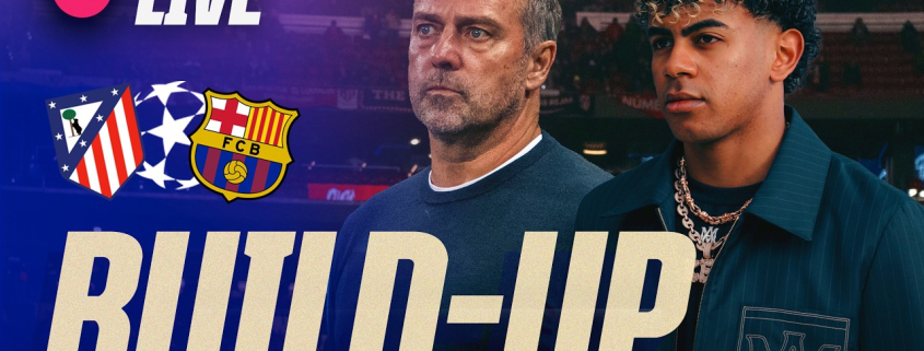 Escudo del club FC Barcelona EN VIVO | UCL Build-Up Ruedas de prensa con Hansi Flick y Lamine Yamal, así como los primeros 15 minutos de entrenamiento del primer equipo del Metropolitano Noticia publicada hace 13 Mins