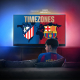 label.aria.barcelonabadge Cuándo y dónde ver el Atlético de Madrid - Barça Nuestra guía de horarios y canales a nivel mundial para el próximo partido de LaLiga en el estadio Metropolitano Primer equipo label.aria.clock Hace 57 minutos