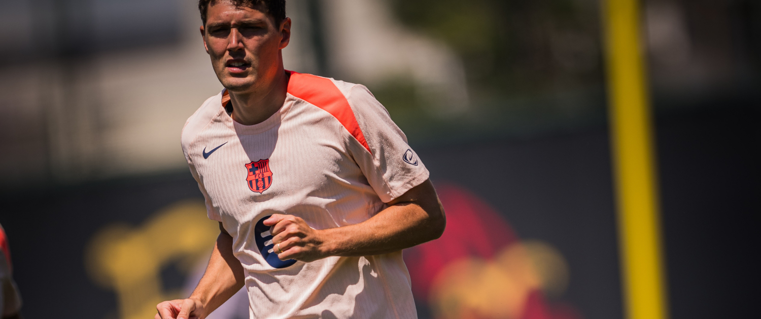 Escudo del FC Barcelona Christensen en la plantilla Los recién coronados campeones de LaLiga viajan a Vitòria para disputar el partido de la jornada 36 Primer Equipo Fecha de publicación Hace 32 Minutos