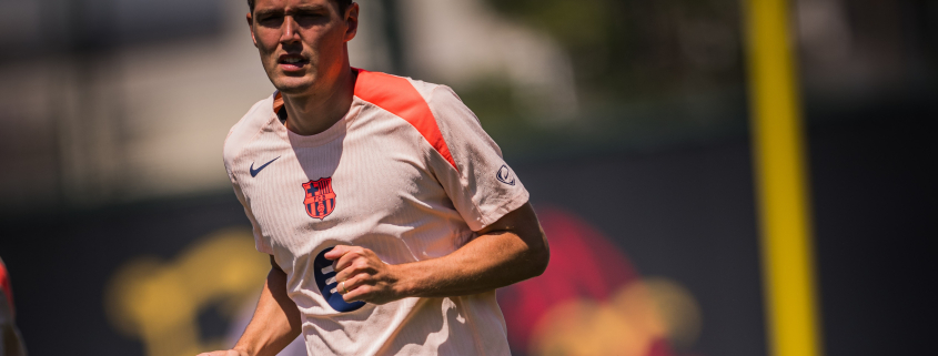 Escudo del FC Barcelona Christensen en la plantilla Los recién coronados campeones de LaLiga viajan a Vitòria para disputar el partido de la jornada 36 Primer Equipo Fecha de publicación Hace 32 Minutos