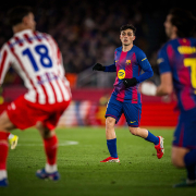 FC. Barcelona: Escudo del FC Barcelona El Atlético en la Escudo del FC Barcelona El Atlético en la Supercopa El campeón de Liga se enfrentará la próxima temporada al subcampeón de la Copa del Rey en la competición Primer Equipo Fecha publicada hace 6 horas