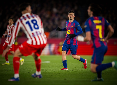 Escudo del FC Barcelona El Atlético en la Supercopa El campeón de Liga se enfrentará la próxima temporada al subcampeón de la Copa del Rey en la competición Primer Equipo Fecha publicada hace 6 horas