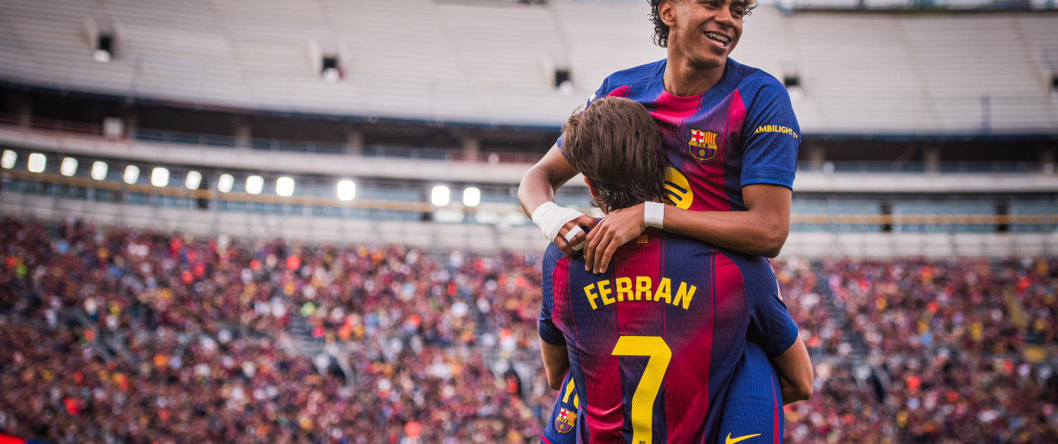 Escudo del FC Barcelona Lamine y Ferran ganan el Zarrra Primeros blaugranas ganadores del trofeo Primer Equipo Fecha de publicación Hace 1 hora