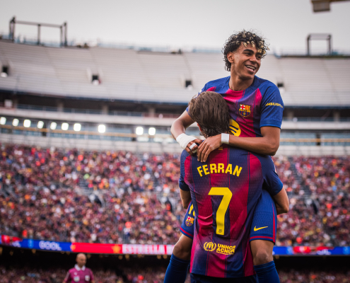 Escudo del FC Barcelona Lamine y Ferran ganan el Zarrra Primeros blaugranas ganadores del trofeo Primer Equipo Fecha de publicación Hace 1 hora