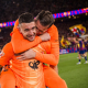 Escudo del FC Barcelona Primera Liga para cuatro jugadores Joan García, Marcus Rashford, João Cancelo y Roony Bardghji se han proclamado campeones de España por primera vez Primer Equipo Fecha de publicación Hace 1 hora