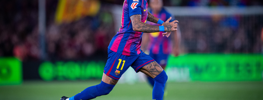 Escudo del FC Barcelona Raphinha, convocada para el Mundial de Brasil El delantero del Barça disputará su segundo Mundial con la primera selección sudamericana Fecha de publicación Hace 10 Minutos