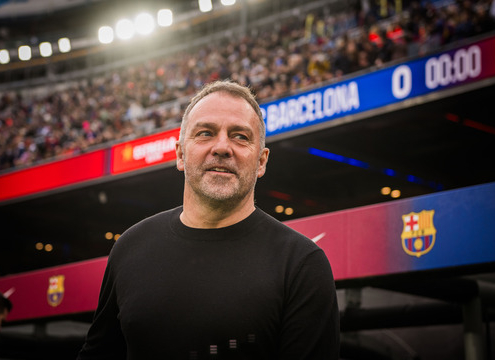Escudo del FC Barcelona Récords de Flick El técnico alemán se queda hasta 2028 tras completar dos temporadas históricas Primer Equipo Fecha de publicación Hace 47 Mins