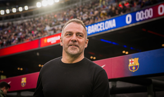 Escudo del FC Barcelona Récords de Flick El técnico alemán se queda hasta 2028 tras completar dos temporadas históricas Primer Equipo Fecha de publicación Hace 47 Mins