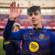 Escudo del FC Barcelona 'Será un día para recordar' El centrocampista de La Masia promete un día especial cuando el Real Madrid visite Spotify Camp Nou Primer equipo Fecha de publicación Hace 19 Mins