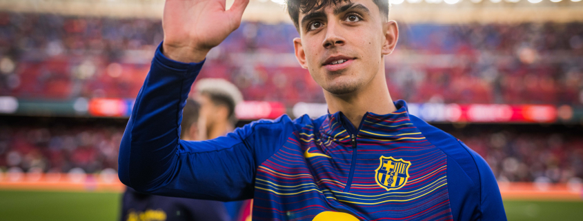 Escudo del FC Barcelona 'Será un día para recordar' El centrocampista de La Masia promete un día especial cuando el Real Madrid visite Spotify Camp Nou Primer equipo Fecha de publicación Hace 19 Mins