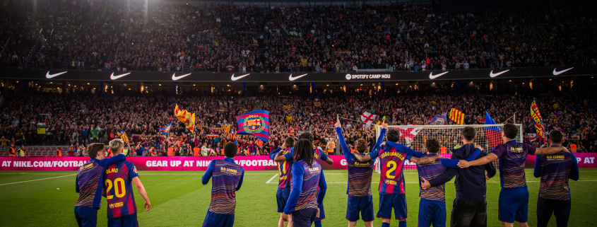 Escudo del FC Barcelona Todas las estadísticas de 57 puntos de 57 en casa Repasamos algunos de los números del pleno de victorias del Barça en casa en el primer equipo de La Liga Fecha de publicación Hace 1 hora